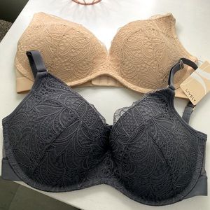 BUNDLE 🔥 (2) Lively Lace Push up Bras!! 🔥